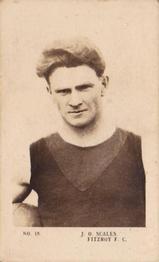 1923 Magpie Portraits of Our Leading Footballers #18 Jack Scales Front